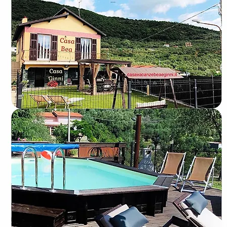 Nyaraló Casa Ginni Con Piscina E Giardino Caravonica