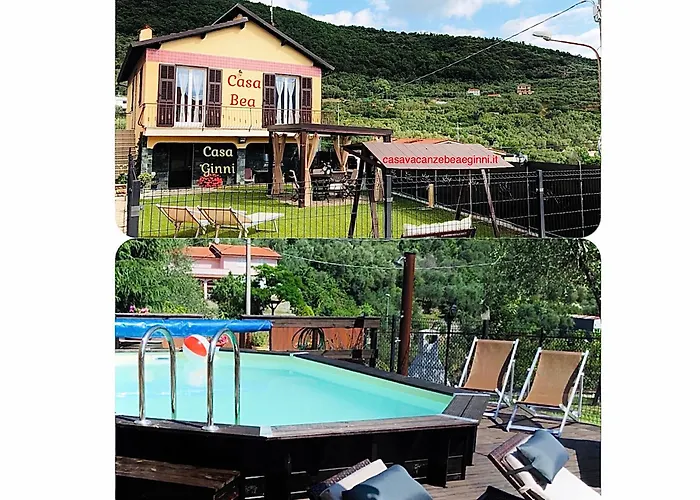 Vakantiehuis Casa Ginni Con Piscina E Giardino Caravonica